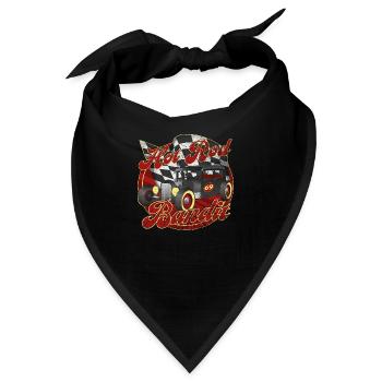 Hot Rod Bandit - Bandana - Schwarz - Vorne