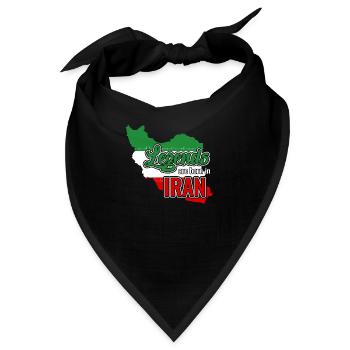 Iran - Bandana - Schwarz - Vorne