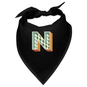 N - Bandana - Schwarz - Vorne