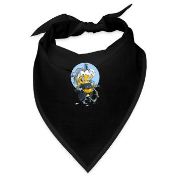 Beery Tanz - Bandana - Schwarz - Vorne