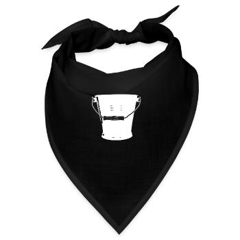 eimer bucket - Bandana - Schwarz - Vorne