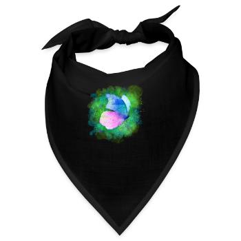 Schmetterling butterfly - Bandana - Schwarz - Vorne