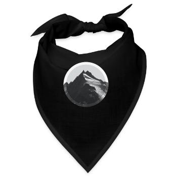 Berge - Wandern - klettern - Gebirge - Gletscher - Bandana - Schwarz - Vorne