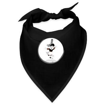 bretonisches Geschenk - Bandana - Schwarz - Vorne