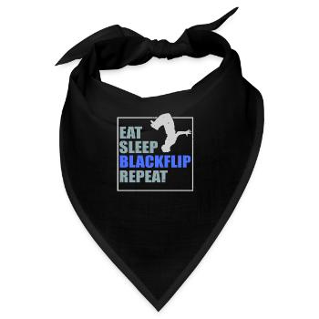 Freerunning Parkour - Bandana - Schwarz - Vorne