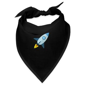 Rakete - Bandana - Schwarz - Vorne