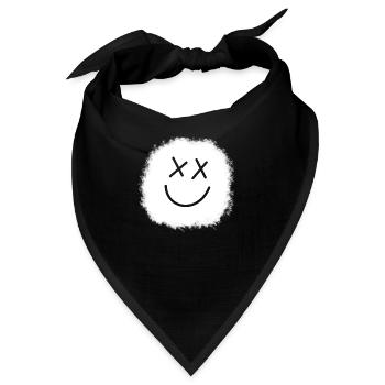 Smile - Bandana - Schwarz - Vorne