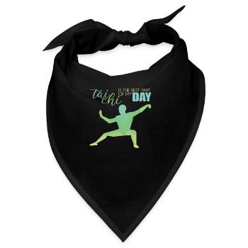 Tai Chi - Bandana - Schwarz - Vorne