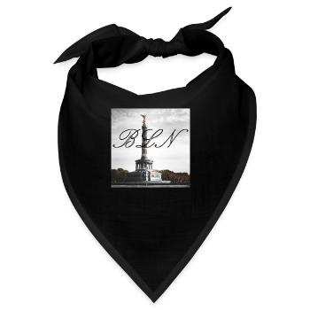 berlin berlin - Bandana - Schwarz - Vorne