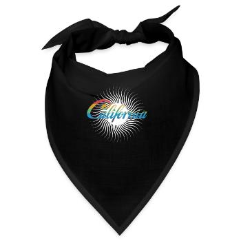 Sonne Kaliforniens | Sun of California - Bandana - Schwarz - Vorne