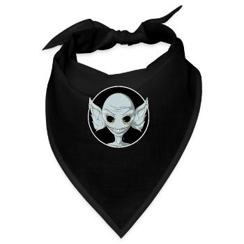 Hopkinsville Goblin - Bandana - Schwarz - Vorne