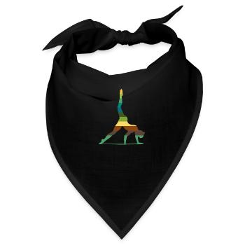Kunstturnen Bodenturnen Fitness Sport Gymnastic - Bandana - Schwarz - Vorne