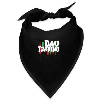 Day Trading - Bandana - Schwarz - Vorne