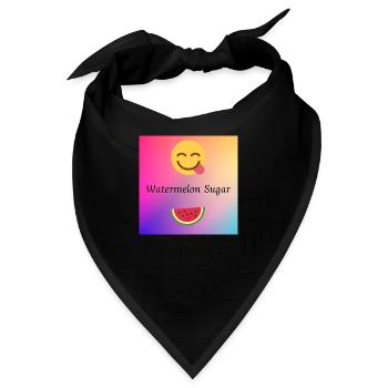 Watermelon Sugar - Bandana - Schwarz - Vorne