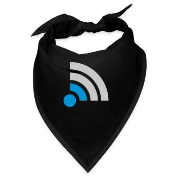 Symbol Verbindungsprobleme kein Wifi - Bandana - Schwarz - Vorne