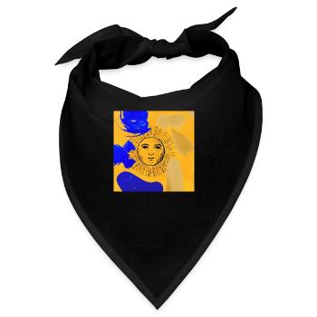 Sun - Bandana - Schwarz - Vorne