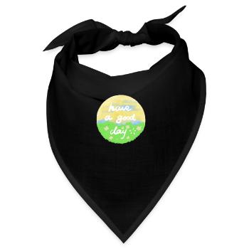 Haben Sie ein Gute-Tag-Angebot - Bandana - Schwarz - Vorne