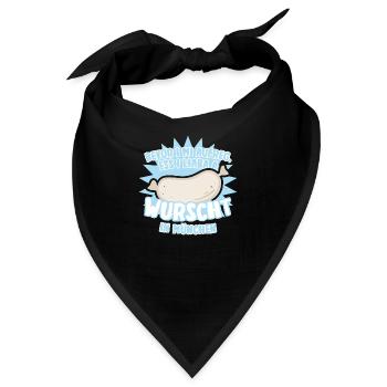 Bevor I Mi Aufreg - Bandana - Schwarz - Vorne