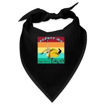 Taco - Bandana - Schwarz - Vorne