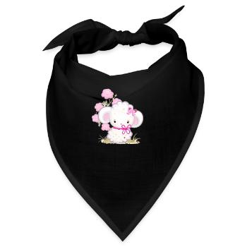 Animals sweet style - Bandana - Schwarz - Vorne