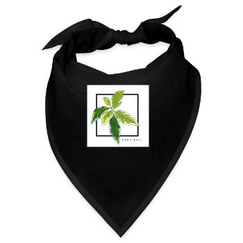 TROPISCH - Bandana - Schwarz - Vorne