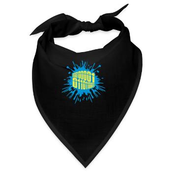 Binär Code Programm Sprache - Bandana - Schwarz - Vorne