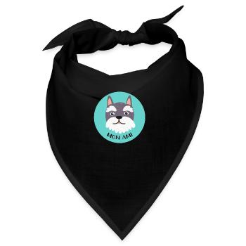 Mein Freund - Bandana - Schwarz - Vorne