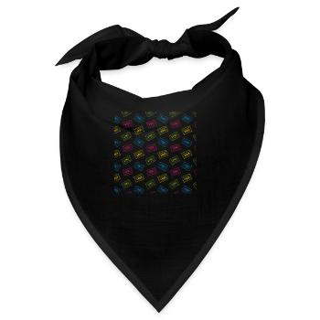 Bänder - Bandana - Schwarz - Vorne