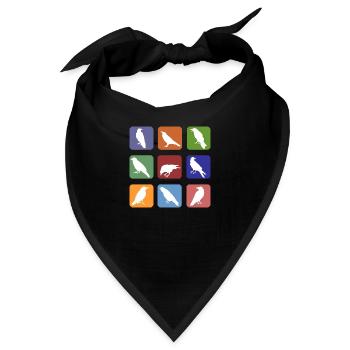 ToR Kids white - Bandana - Schwarz - Vorne