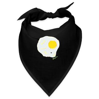 SPIEGELEI v Fliege - Bandana - Schwarz - Vorne