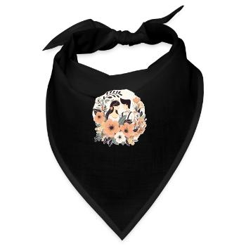 Ehepaar - Bandana - Schwarz - Vorne