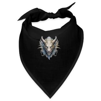 Goth Dragon - Bandana - Schwarz - Vorne