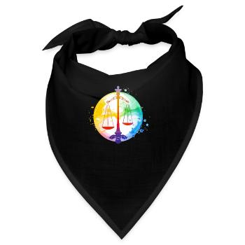 Die Skalenschilder - Bandana - Schwarz - Vorne