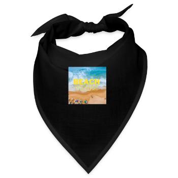 Beach - Bandana - Schwarz - Vorne