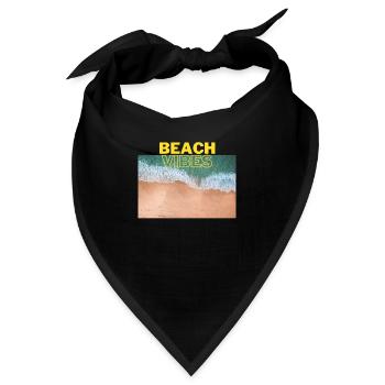 Beach 17 - Bandana - Schwarz - Vorne
