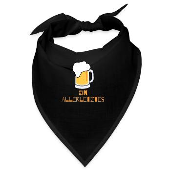 Ein Allerletztes - Bandana - Schwarz - Vorne