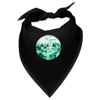 Hyde park London - Bandana - Schwarz - Vorne