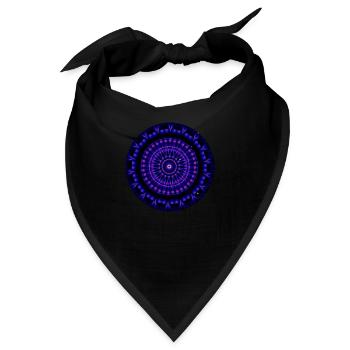 Mantra 1 - Bandana - Schwarz - Vorne