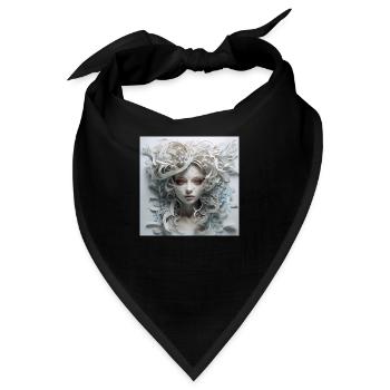 Prinzessin aus Papier - Bandana - Schwarz - Vorne