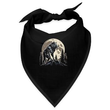 Werwolf - Bandana - Schwarz - Vorne