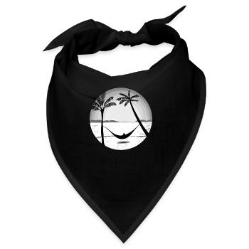 PARADIES - Bandana - Schwarz - Vorne