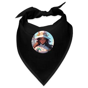 Princess 4 - Bandana - Schwarz - Vorne