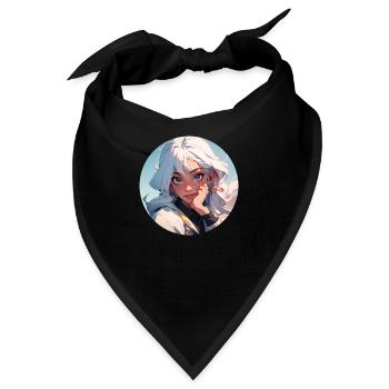 Princess 5 - Bandana - Schwarz - Vorne