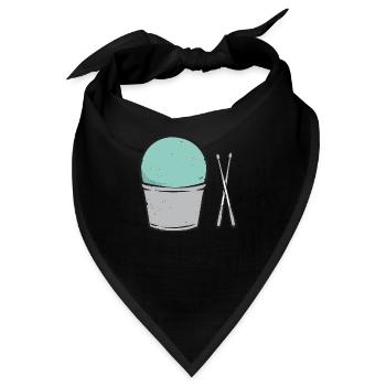 Cardio Drumming Fitnessstudio Fitnesskurs Workout - Bandana - Schwarz - Vorne