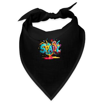 Spain-Style - Bandana - Schwarz - Vorne