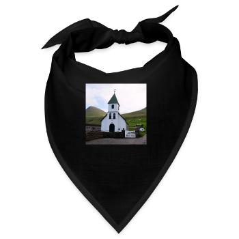 Kirche - Bandana - Schwarz - Vorne