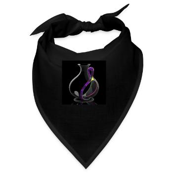 Kleinsche Flasche -02- - Bandana - Schwarz - Vorne