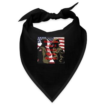 Veteranen, Veteranen, Waffenstillstand. - Bandana - Schwarz - Vorne