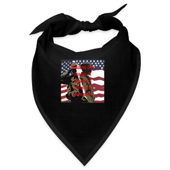 Veteranen, Veteranen, Waffenstillstand. - Bandana - Schwarz - Vorne