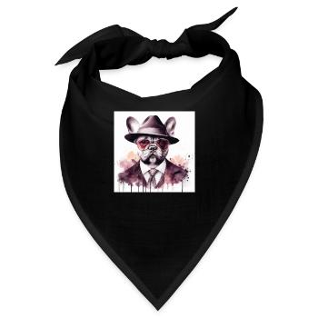 Bully der Pate - Bandana - Schwarz - Vorne